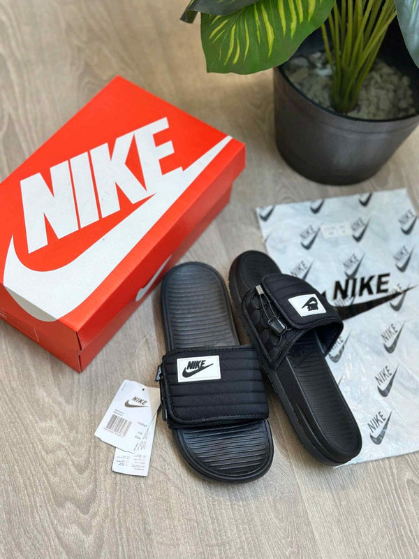 Nike Asuna Adjust Soft Cusion All Black Slides