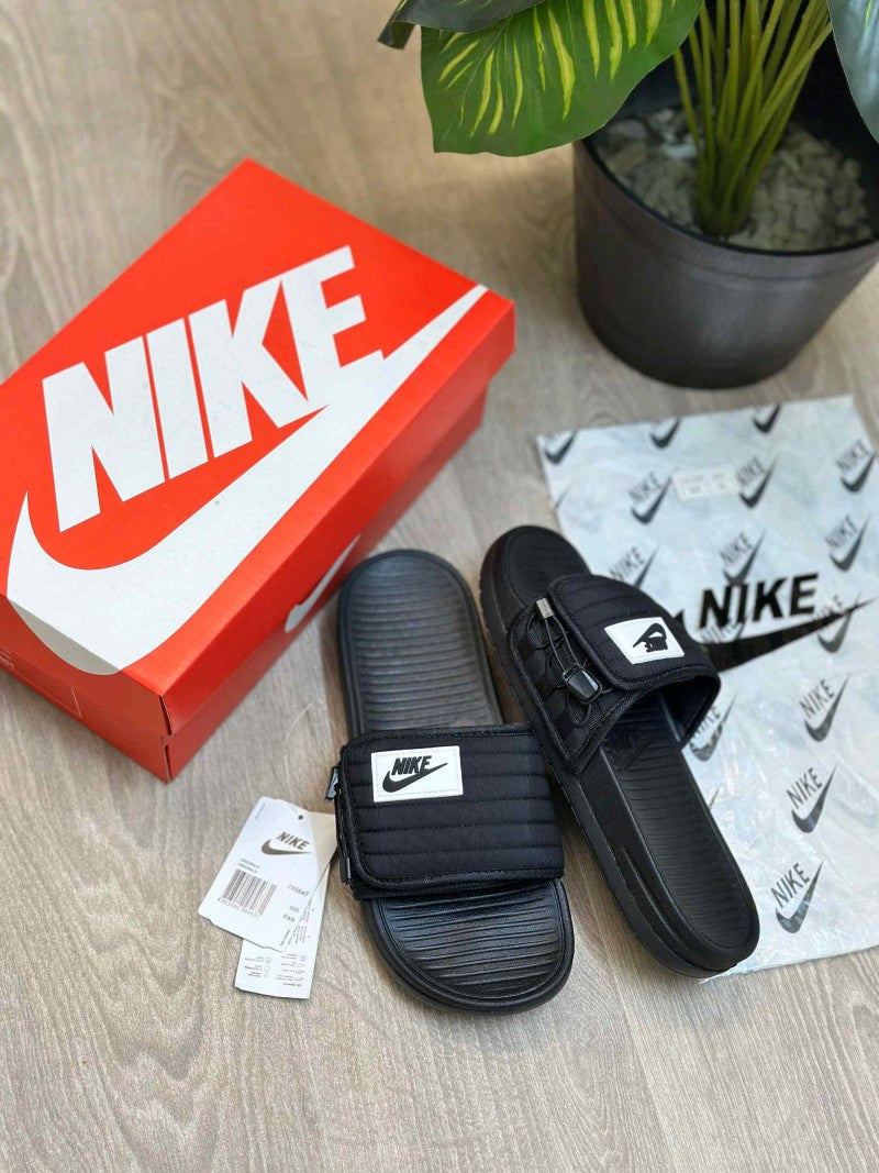 Nike Asuna Adjust Soft Cusion All Black Slides