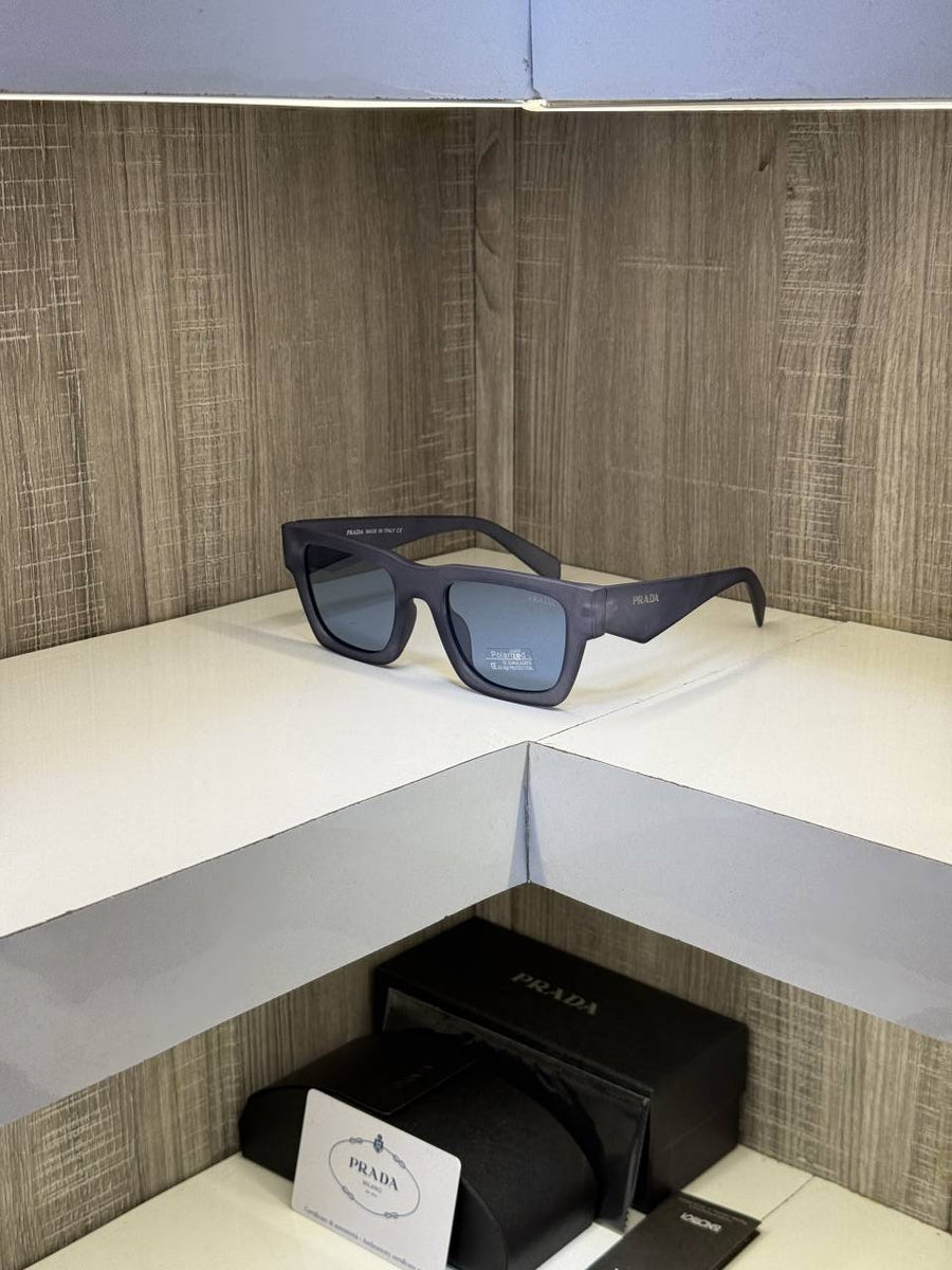 Prada 11 Sunglass (Matt Blue)