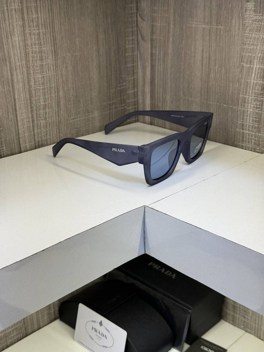 Prada 11 Sunglass (Matt Blue)