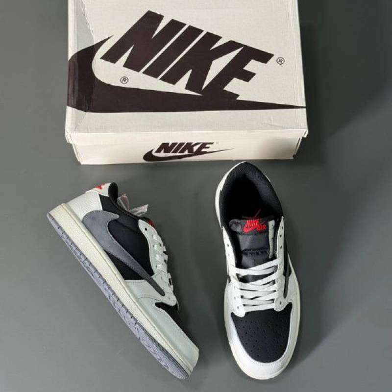Travis Scott X Air Jordan 1 Low Og Grey Black 2004