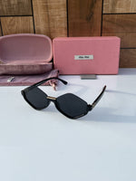Miu miu 113 black gold