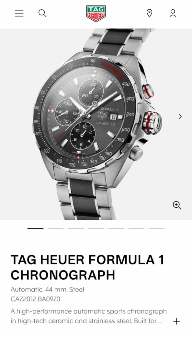 Tag Huer Formula 1 Chronograph