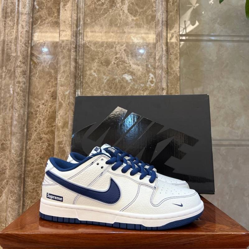 Supreme X Nikkee Sb Dunk Low Navy