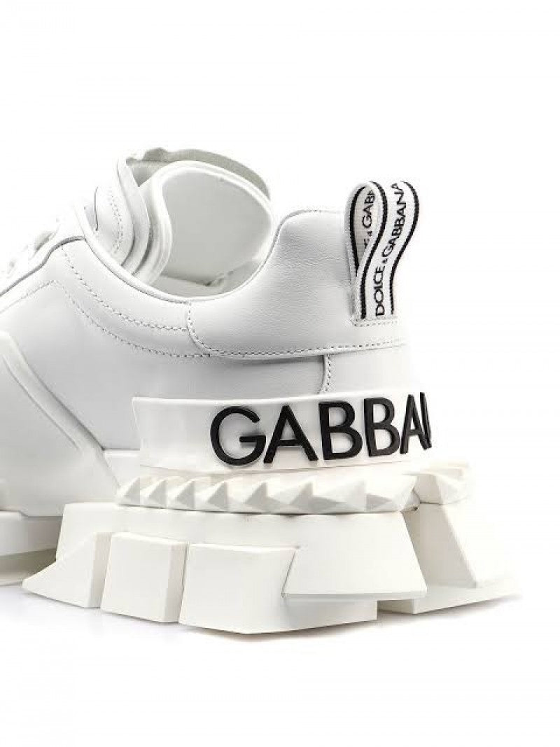Dolce GABANA DEBUTS BOLD NEW SUPER KING SNEAKER White