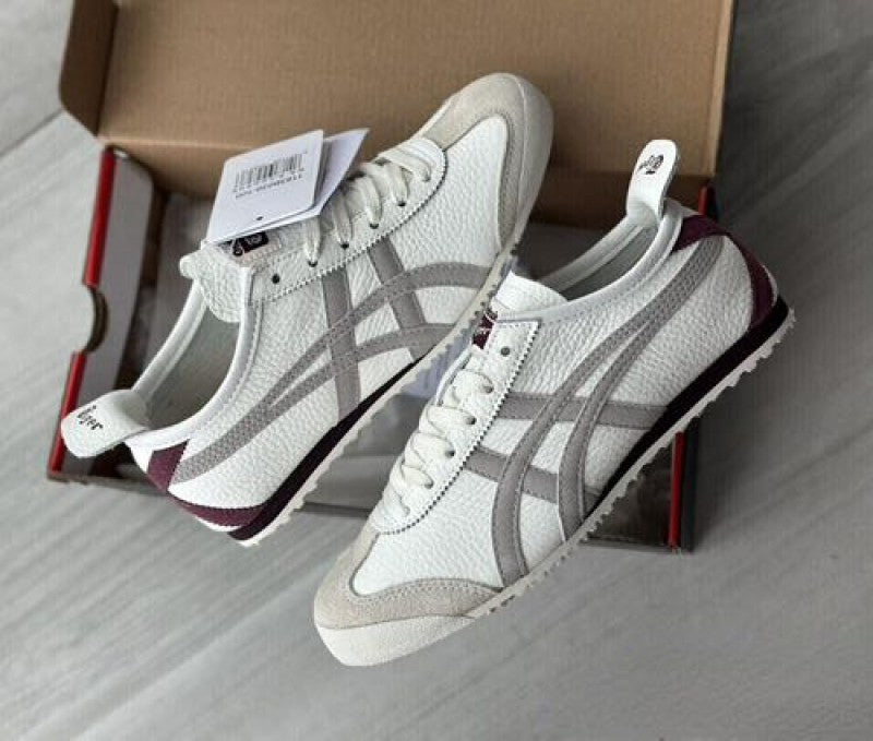 Onitsuka Tigar Mexico 66 White Grey Berry