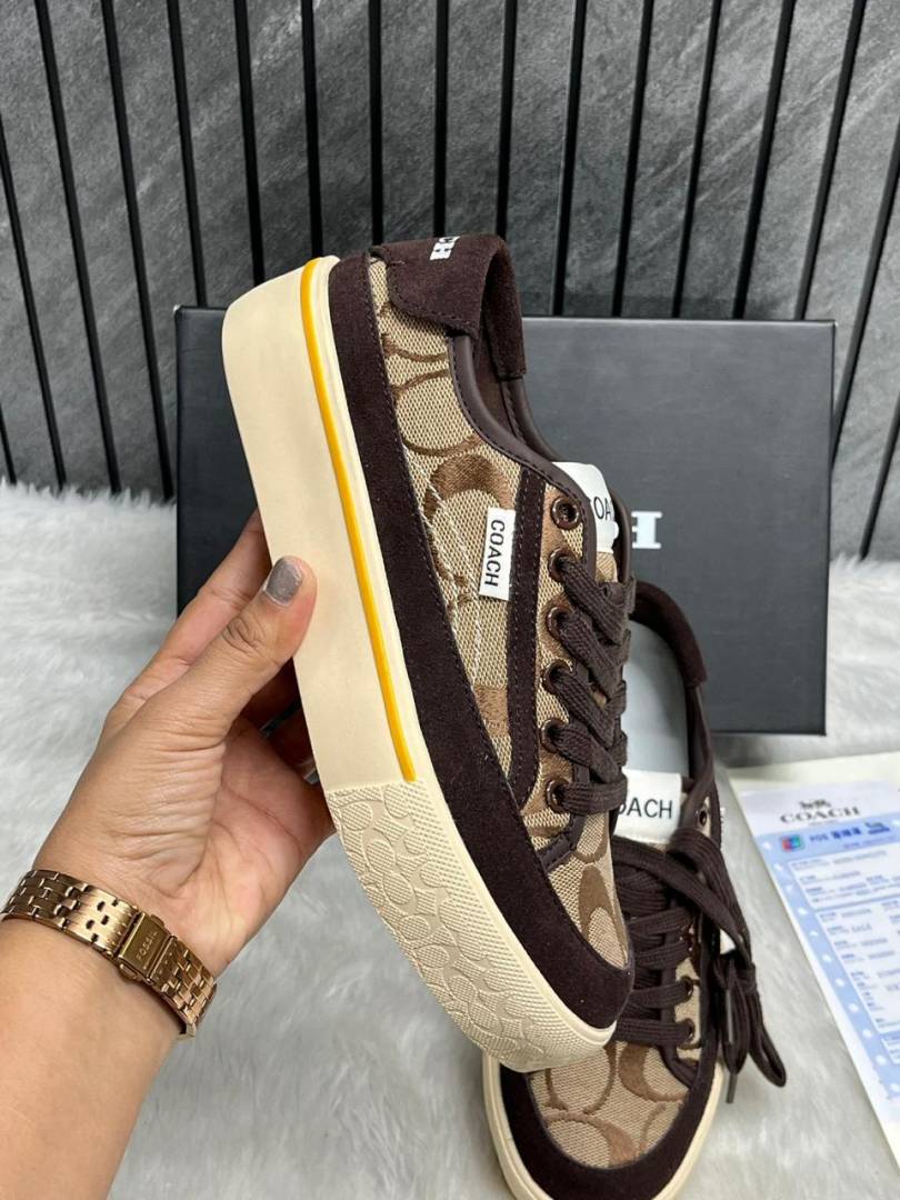 Coach_Fix_Price_CitySole_Sneaker_Beige_Canvas_For_Women_With_OriginalBox