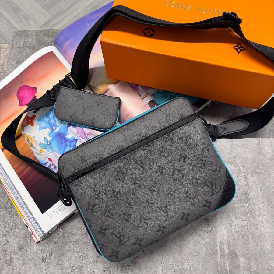 Louis Vuitton_LV M69443 Virgil Abloh Trio Messenger Multi Crossbody Bag With OG Box & Dust Bag (Blue - 993)