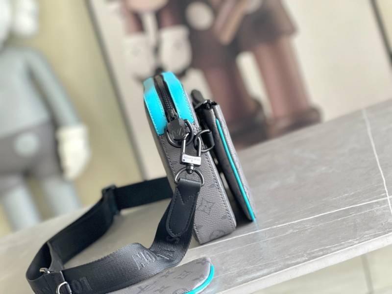 Louis Vuitton_LV M69443 Virgil Abloh Trio Messenger Multi Crossbody Bag With OG Box & Dust Bag (Blue - 993)