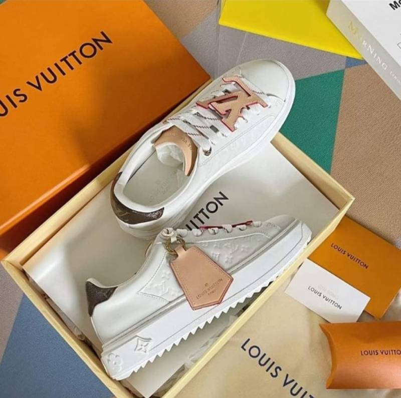 Louis Vuitton_Time_Out_Sneaker_For_Women_With_Original_Box_And_Carry_Bag