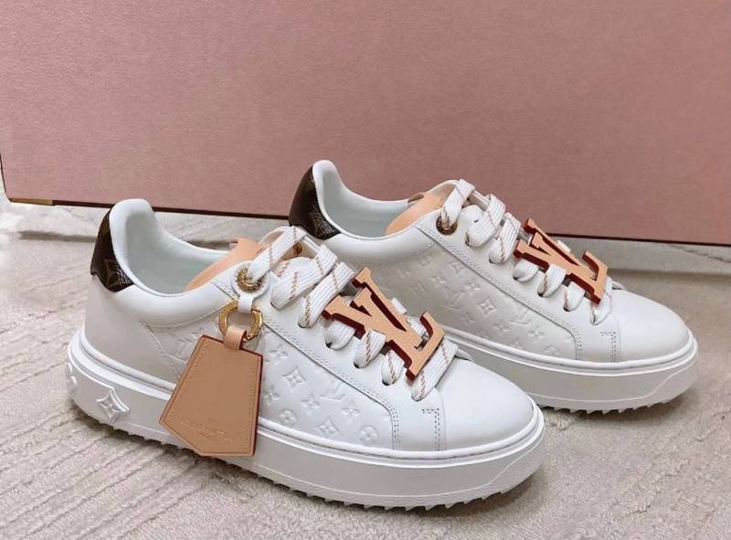 Louis Vuitton_Time_Out_Sneaker_For_Women_With_Original_Box_And_Carry_Bag
