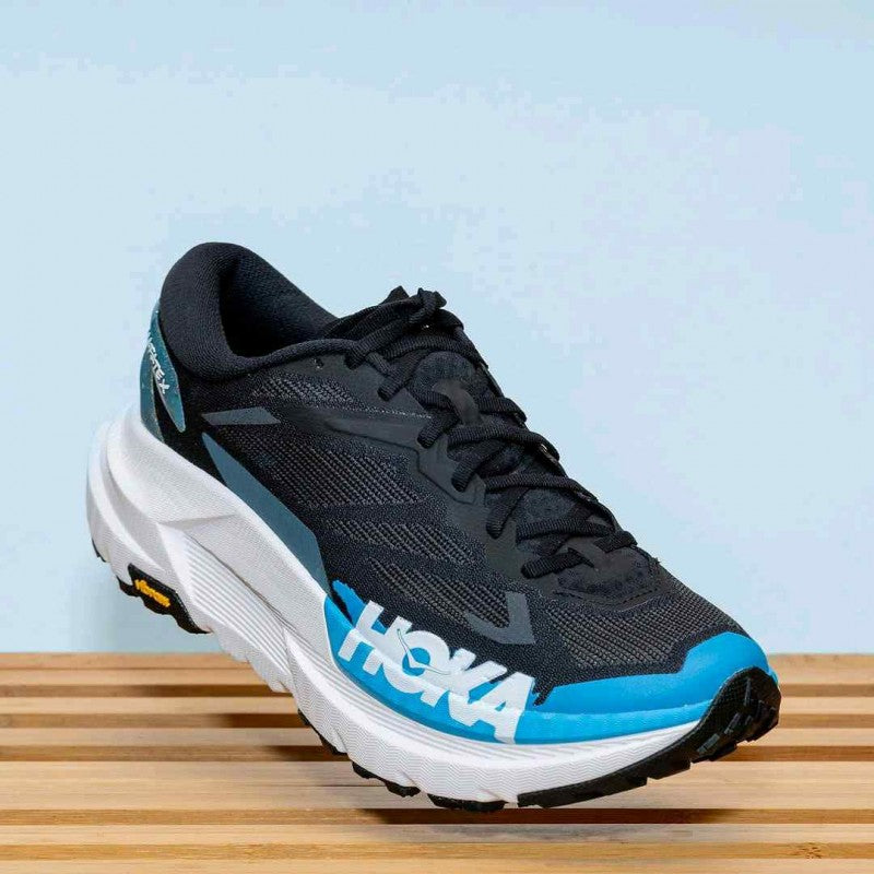 Hoka Mafate X Trail Runners Black Skyward Blue
