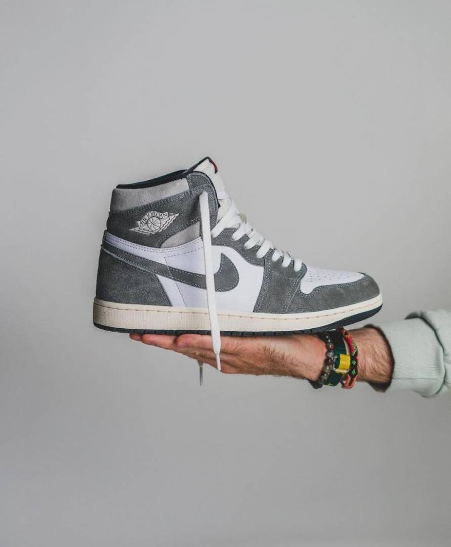 Nike Air Jordan 1 High Washed Black SEMI UA