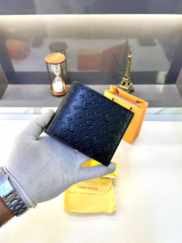 Louis Vuitton Full Black Premium Quality Wallet Fa 636