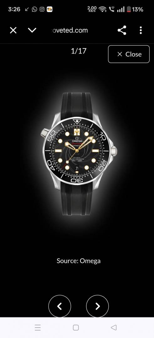 Omega seamaster diver 300M automatic