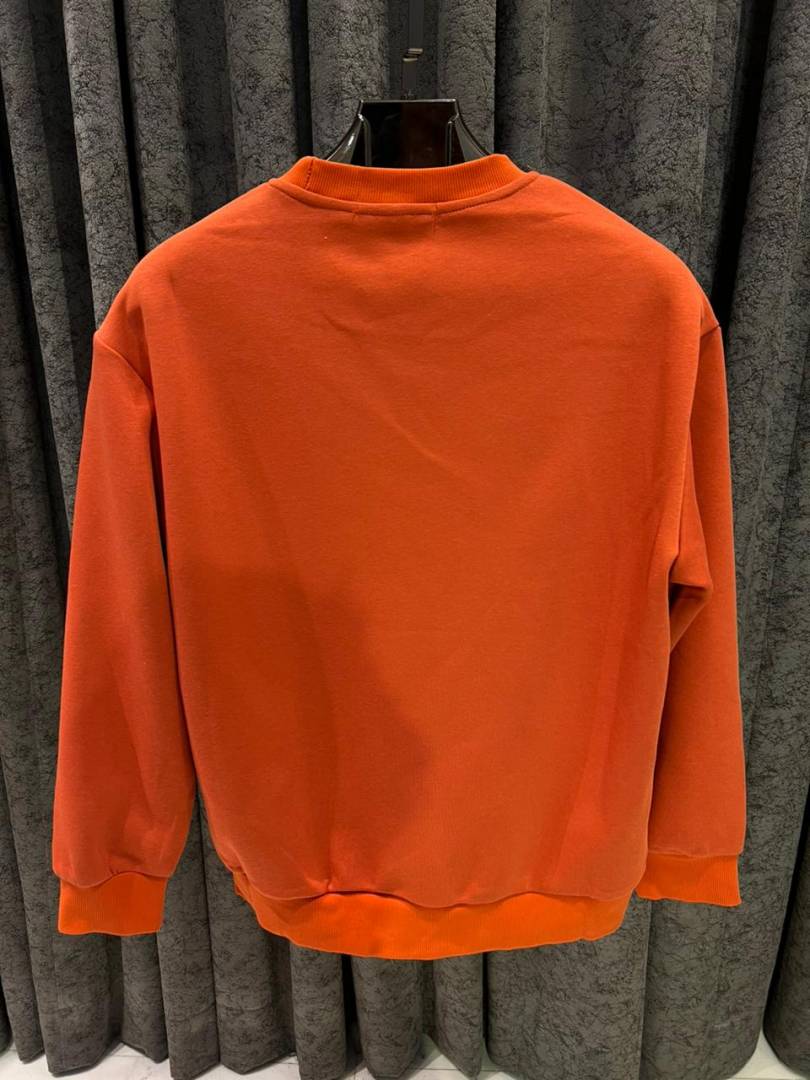 Prada paris imported sweatshirt store article orange