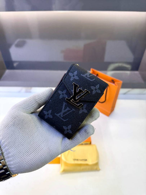 Lv_Loui Black Card Holder Fa 1163