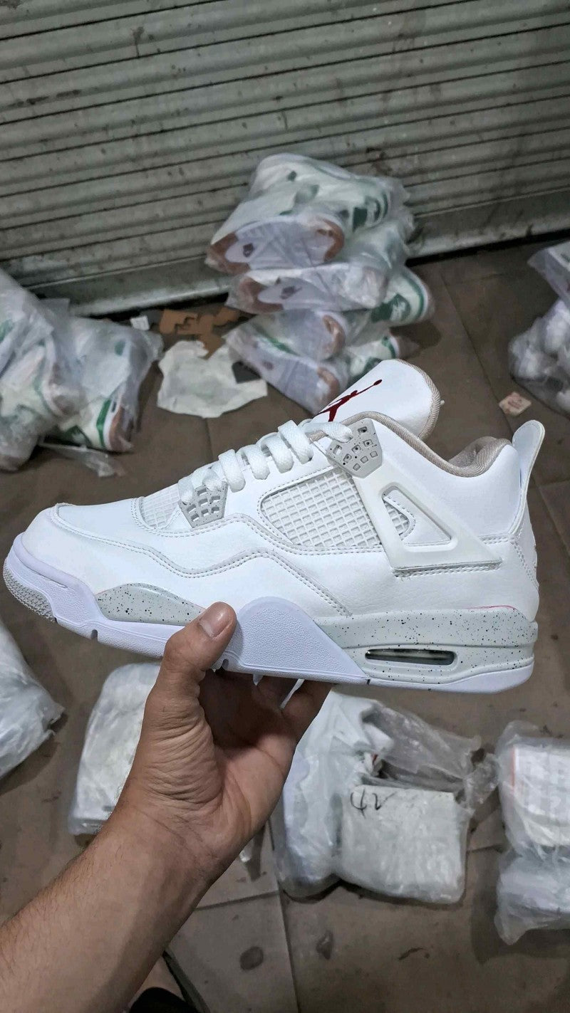 Nike Air Jordan Retro 4 Oreo Semi Ua