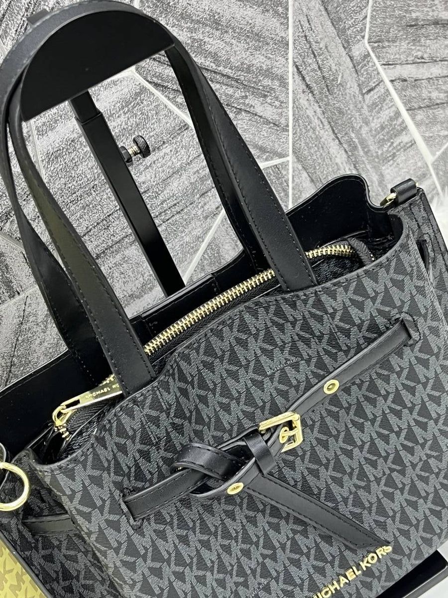 Michael_Kors_Emilia_Black_Mono_Handbag_Medium_With_OriginalBox_Premium