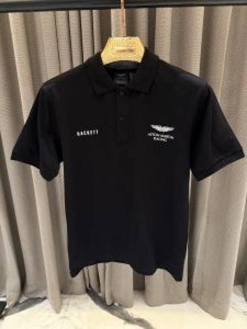Hackett Aston Martin Black Polo
