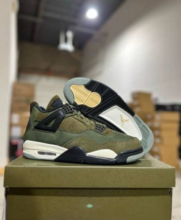 Nike ee air jordan 4 craft olive semi ua