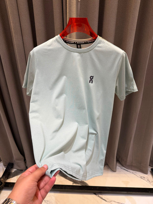 On Cloud Round Neck T-shirt Sky Green
