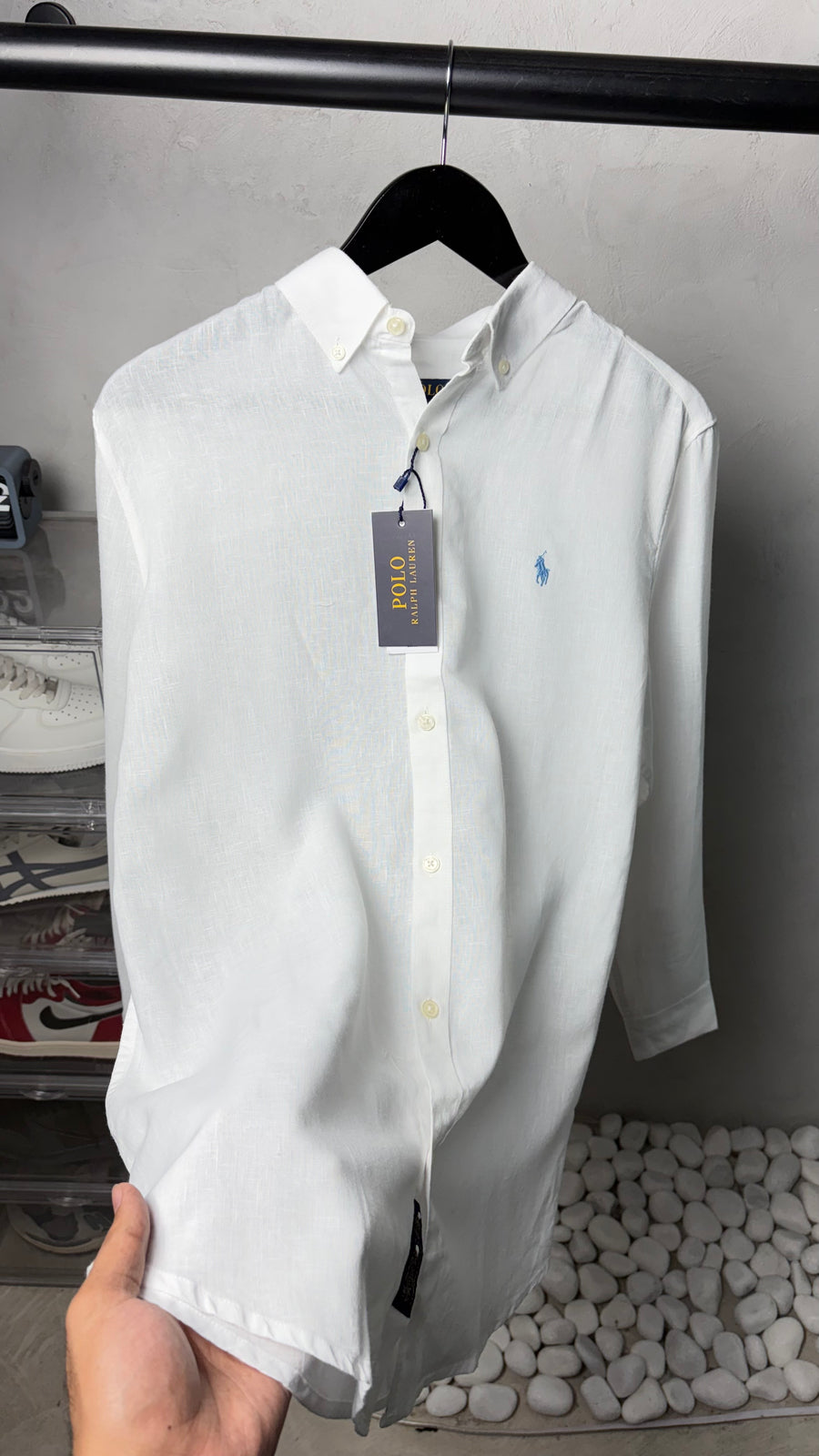High Quality Linen Shirt by Ralp Laure_n 3079