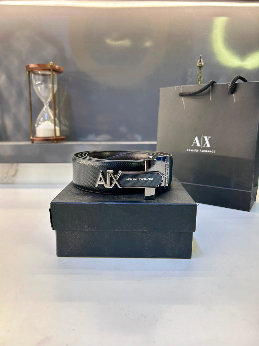 Ax_Arma_ Grey Glossy Belt Fa 994