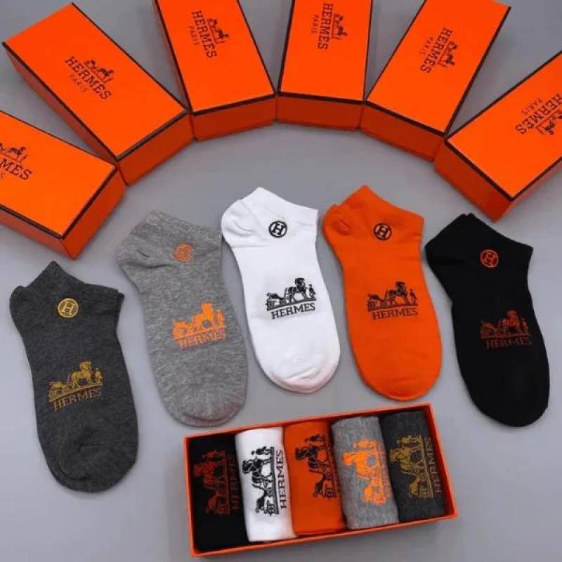 HERMEZS IMPORTED SOCKS 5 PLEASE SET