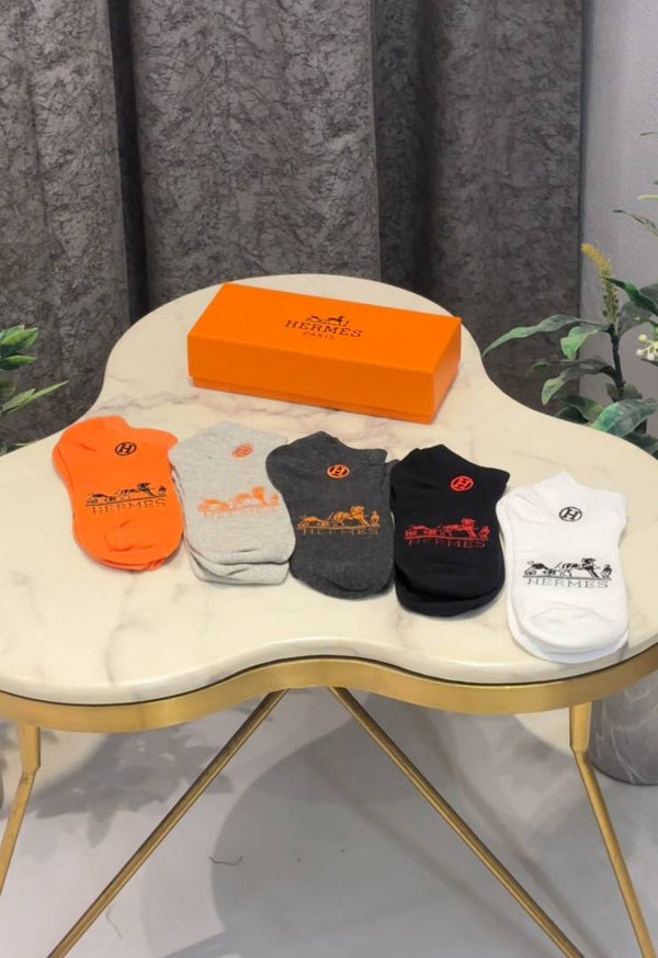 HERMEZS IMPORTED SOCKS 5 PLEASE SET