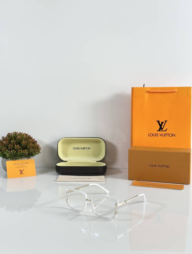 Louis Vuitton_7295_Gold_White_Frame
