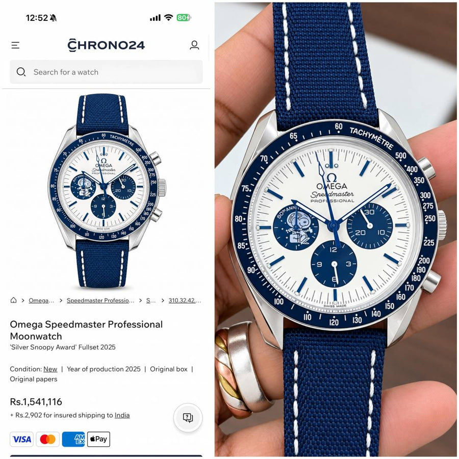 Omega speedmaster Snoopy 50Th Anniversary