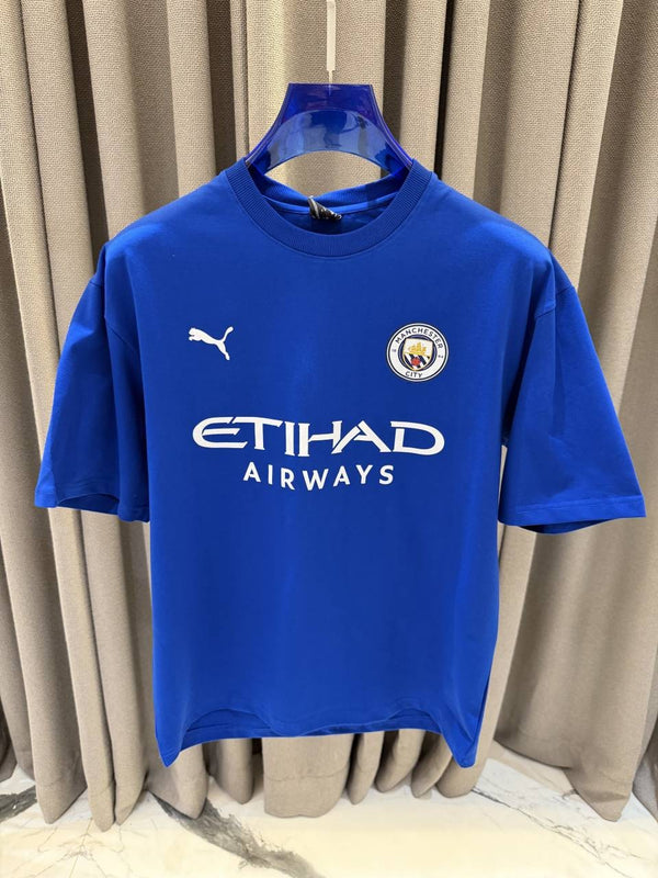 Pum Man city Premium Blue Tshirt