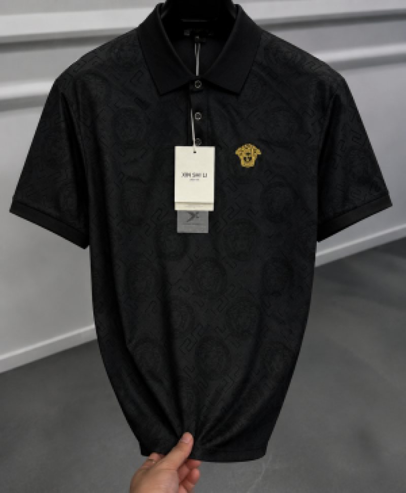 Versace Monogram Imported Polo Tshirt