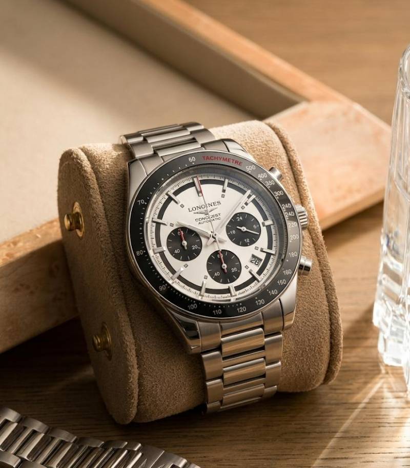 Longines Conquest Chronograph Black