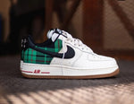 Nike AIRFORCE 1 07 LX PALE IVORY STADIUM GREEN PLAID