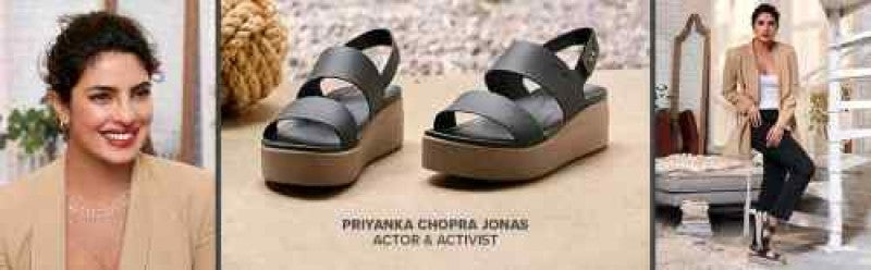 Crocs Womens Brooklyn Low Wedge Sandals