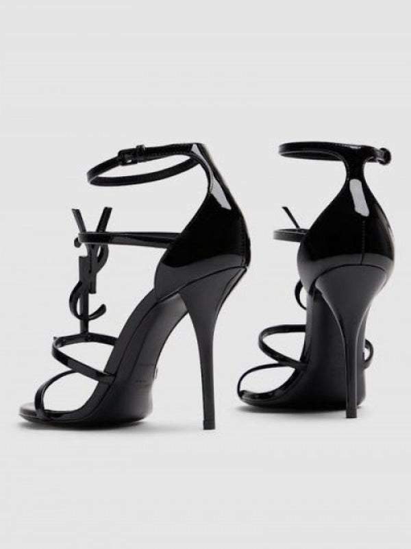 Saint Laurent ysl cassandre heels all black