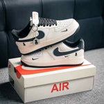 Nikkee. Air Force 1 07 Violent Bear Joint Linen Being Black