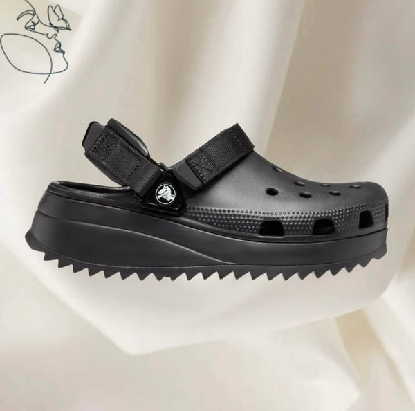 Crocs Classic Hiker Clogs All black