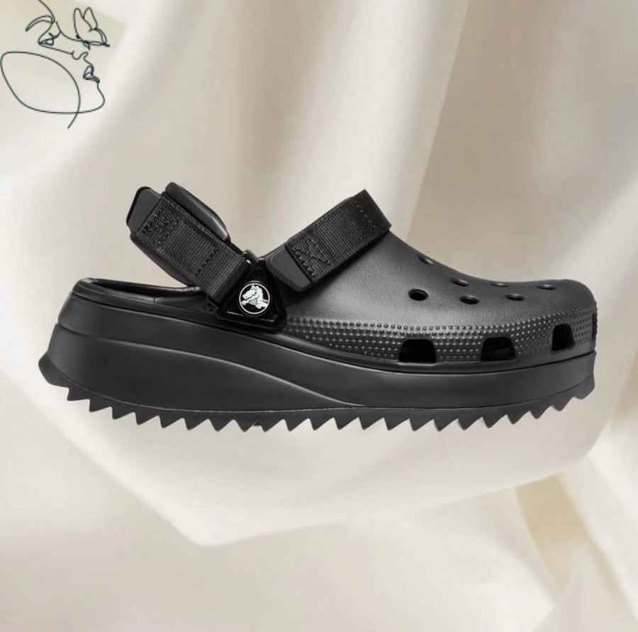 Crocs Classic Hiker Clogs All black