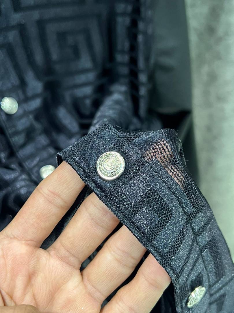 Versace IMPORTED STORE ARTICLE DIAMOND SHIRT