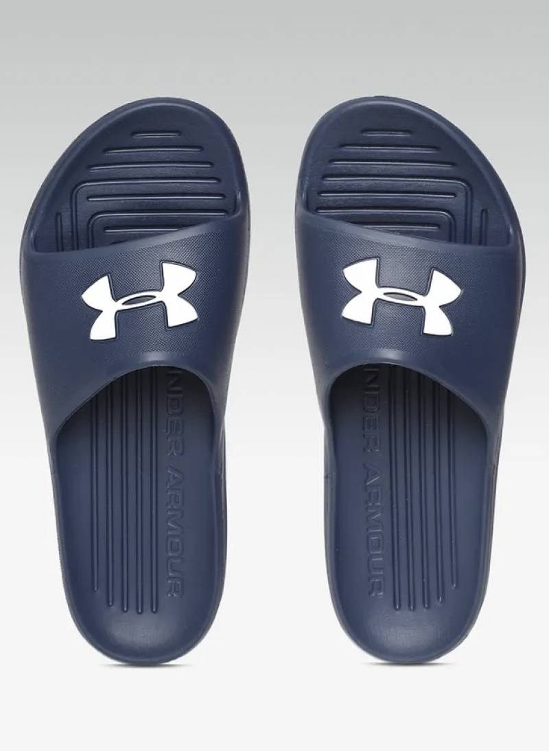 Under Armor Core PTH Navy Blue Slides
