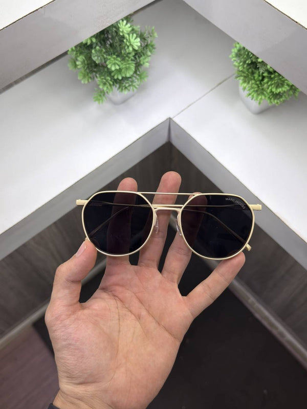 Marc Jacobs Black Gold Sunglass