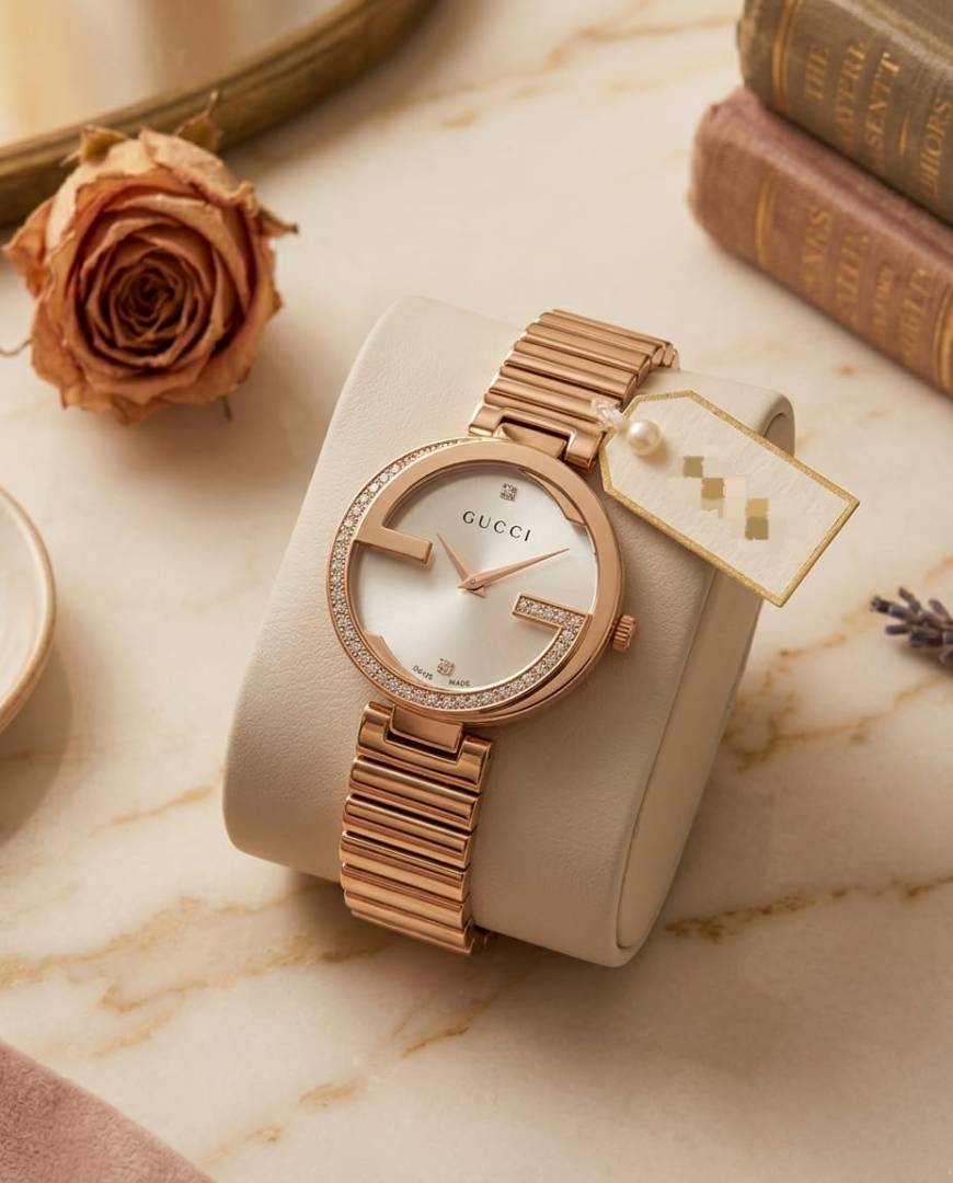 Gucci Interlocking G Copper White