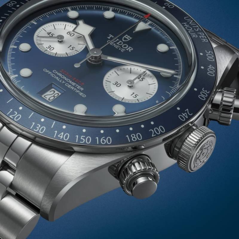 Tudor Black Bay Chrono silver blue