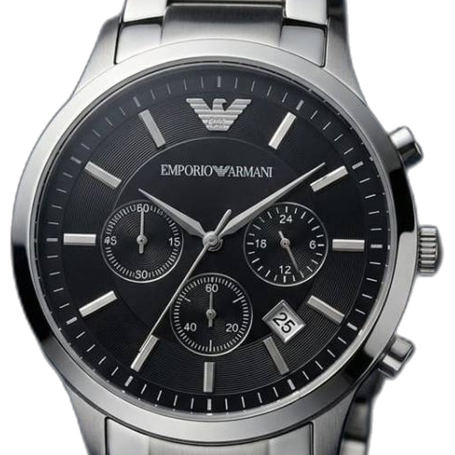 Emporio Armaan_i Classic Silver-Black