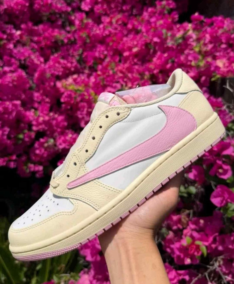 Travis Scott X Air Jordan 1 Low OG Shy Pink Semi Ua 760
