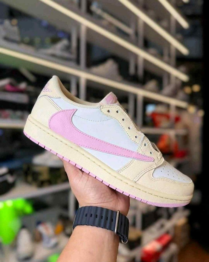 Travis Scott X Air Jordan 1 Low OG Shy Pink Semi Ua 760