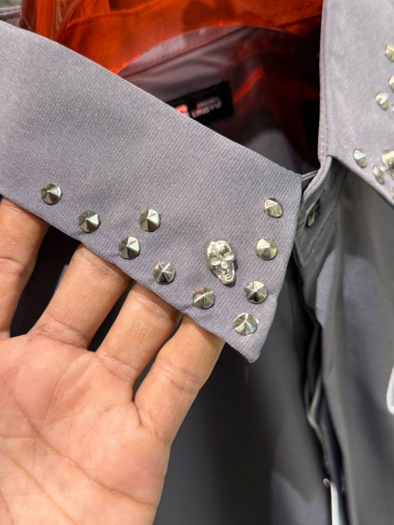 PHILIPP PLEIN IMPORTED STORE ARTICLE DIAMOND CHINA SHIRT